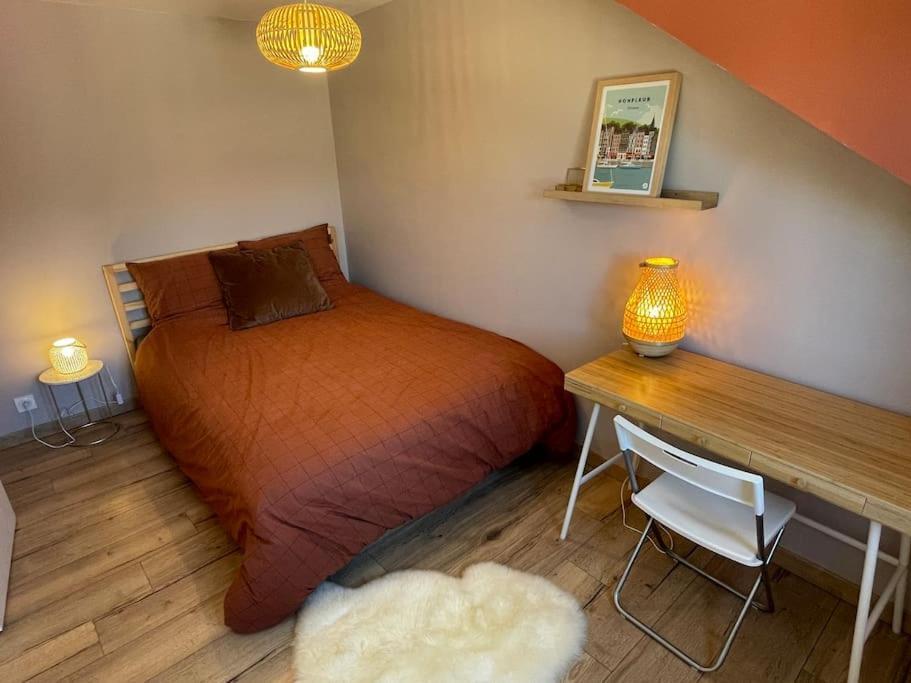 La Petite Ardoise - Maison Au Calme Pour 4 Pers Honfleur Ngoại thất bức ảnh